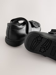 Black Butterfly Mary Jane School Shoes - Image 4 of 5