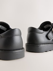 Black Slip On School Mules - Image 4 of 5