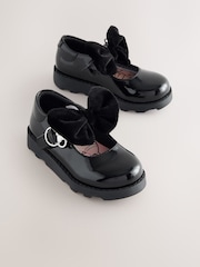 Black Patent Minnie Mouse Mary Jane School Shoes - Image 1 of 6