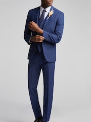 Antique Rogue Blue Bright Blue Tailored Jacket - Image 3 of 4