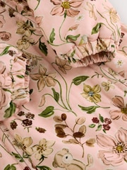 Pink Woodland Printed - Baby Cord Hooded Pramsuit (0mths-2yrs) - Bild 5 von 7
