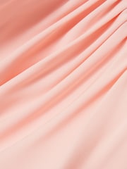 Reiss Pink Izzy Ruched Strapless Bodycon Dress - Image 5 of 5