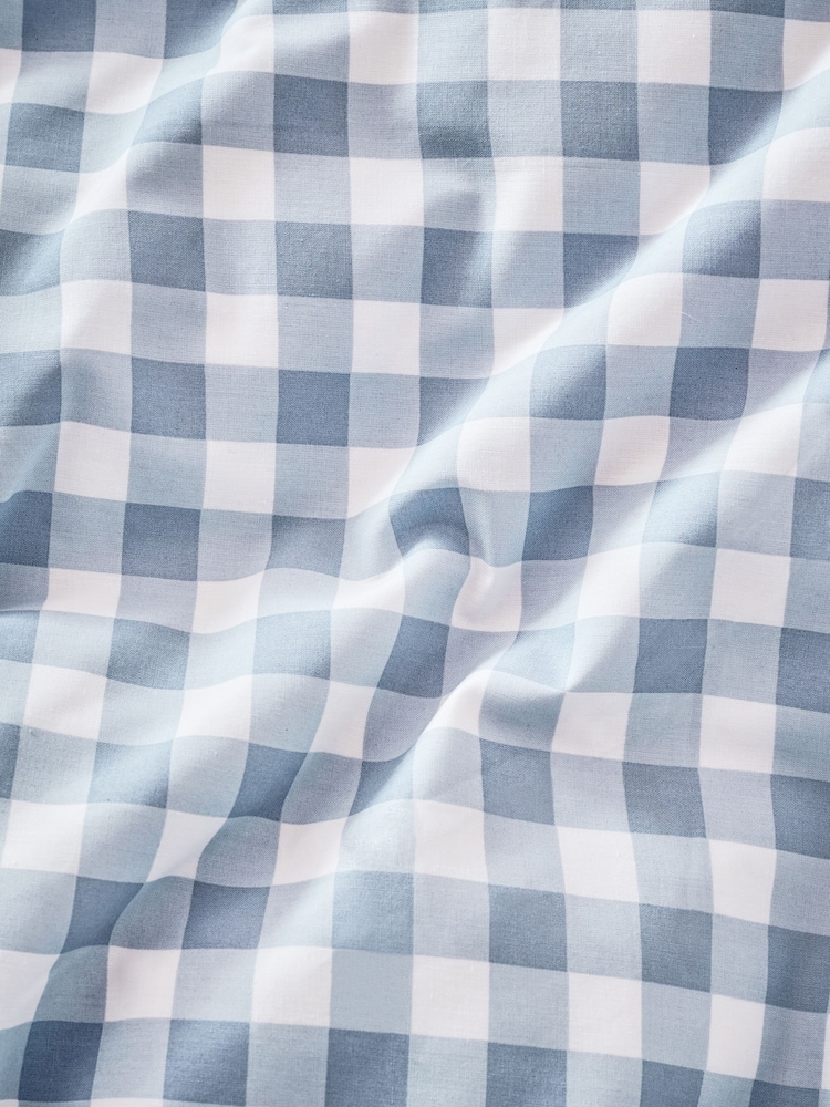 Multi Bow/Gingham Duvet Cover and Pillowcase Set - Image 5 of 5