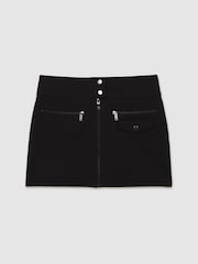 Reiss – Poppy – Ponte-Minirock mit durchgehendem Reißverschluss - Bild 2 von 6