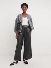 JD Williams Grey Pear Detail Bomber Jacket - Image 4 of 4