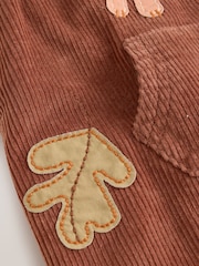 Brown Woodland Cord Dungarees and Bodysuit Baby Set (0mths-2yrs) - Image 12 of 14