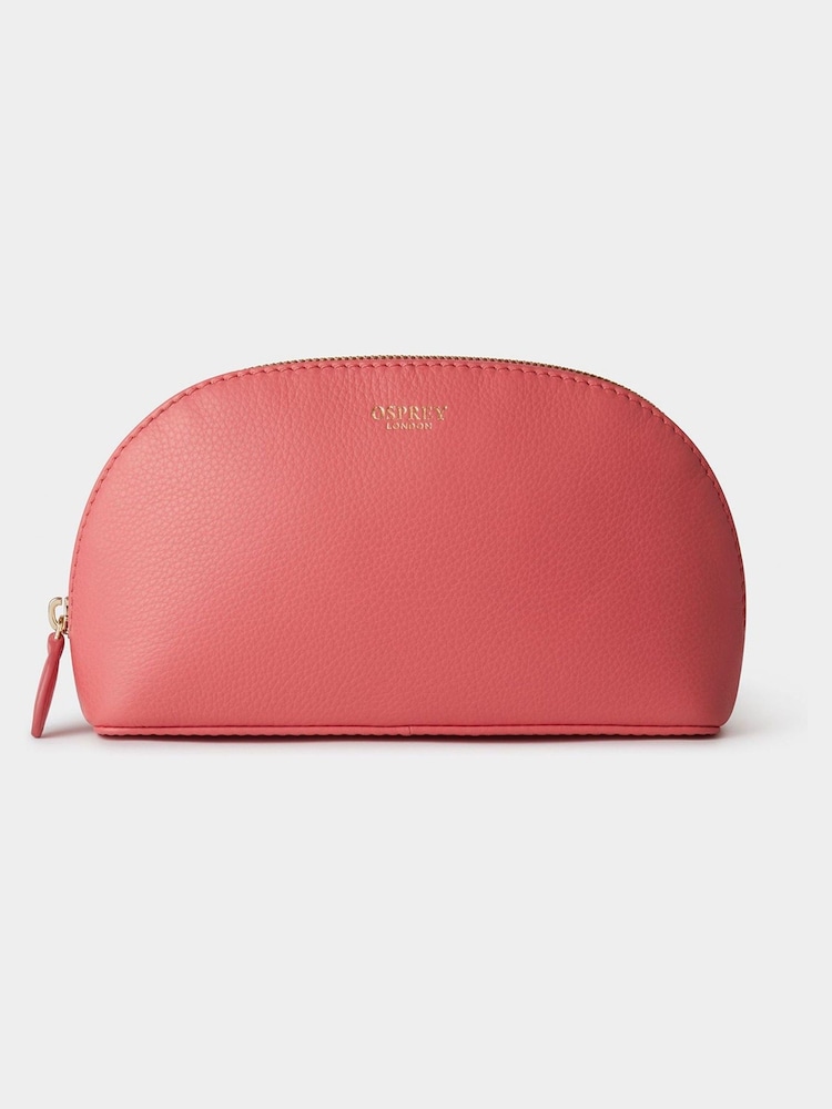 Osprey London Pink The Tilly Weekend Leather Gift Set - Image 4 of 6