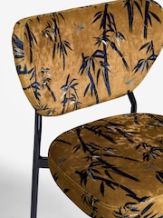 Rockett St George Amber Orange Black Bamboo Perfect Bar Stool - Image 8 of 8