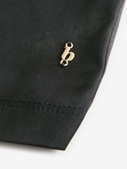 B by Ted Baker Satin Mix Black Jersey Pyjamas - Imagen 6 de 7