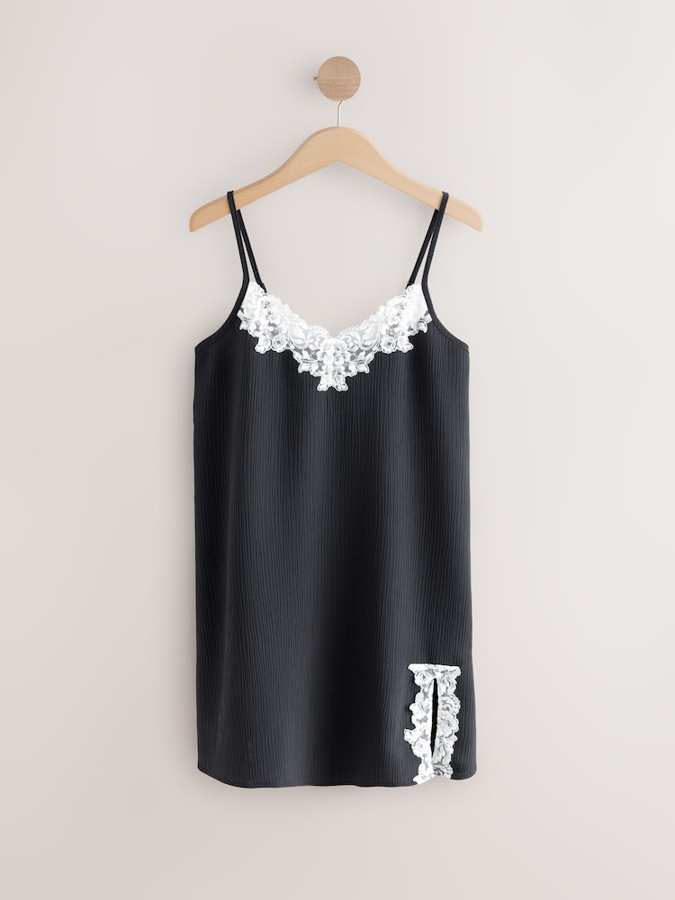 B by Ted Baker Crinkle Black Slip - Image 1 of 3