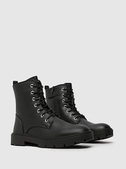 Schuh Celine Lace Up Black Boots - Image 2 of 4