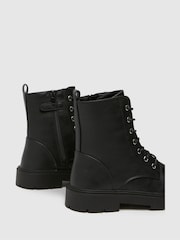 Schuh Celine Lace Up Black Boots - Image 4 of 4