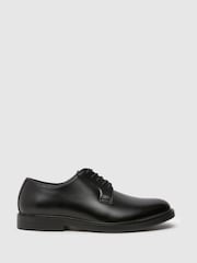 Черные кожаные туфли на шнуровке Schuh Monte - Изображение 1 из 4