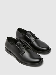 Черные кожаные туфли на шнуровке Schuh Monte - Изображение 2 из 4