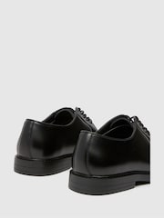 Черные кожаные туфли на шнуровке Schuh Monte - Изображение 3 из 4