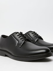 Черные кожаные туфли на шнуровке Schuh Monte - Изображение 4 из 4