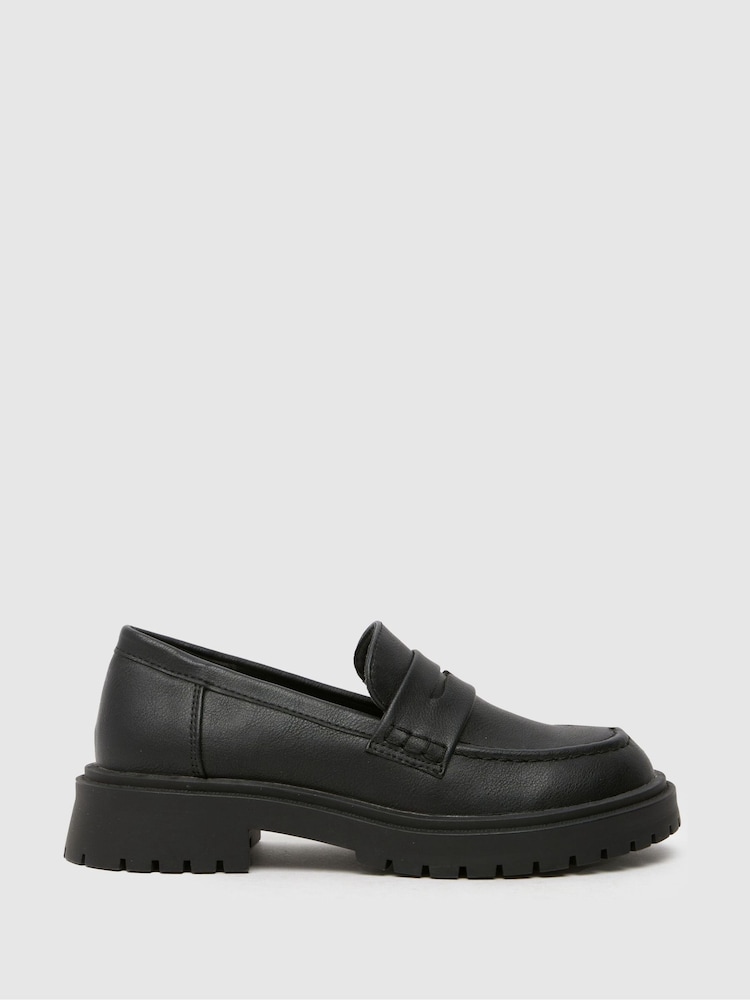 Schuh Lainey Black Loafers - Image 1 of 4