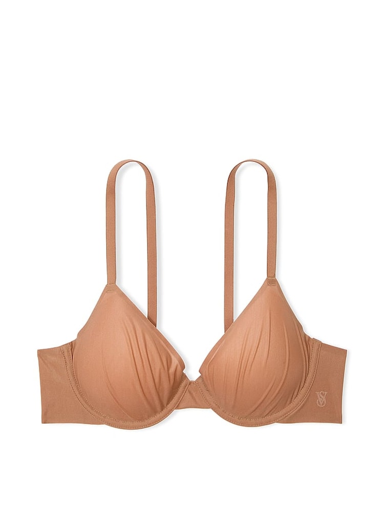 Victoria's Secret Caramel Nude SheerSmoothing™ Unlined Demi Bra - Image 3 of 3