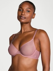 Victoria's Secret Nostalgia Rose Pink SheerSmoothing™ Unlined Demi Bra - Image 1 of 3
