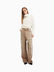 AllSaints White Ridley Ladder Jumper - Image 6 of 7