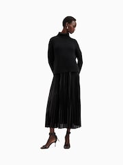 AllSaints Black Spark Dress - Image 3 of 7