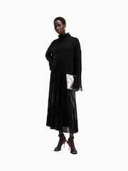 AllSaints Black Spark Dress - Image 4 of 7