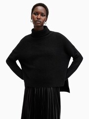 AllSaints Black Spark Dress - Image 5 of 7
