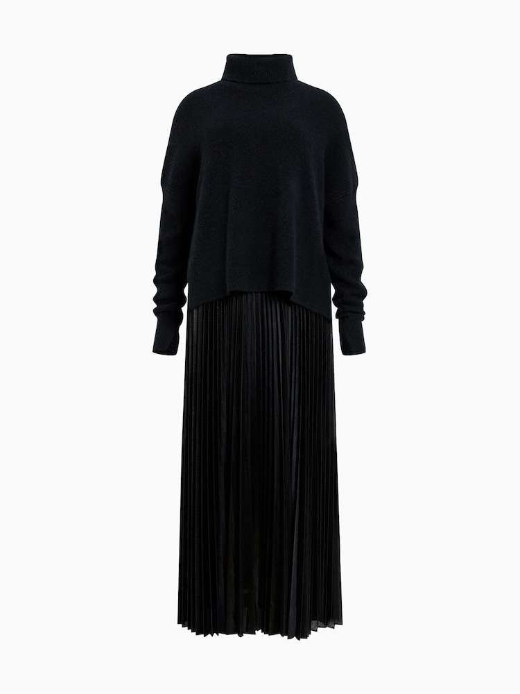 AllSaints Black Spark Dress - Image 7 of 7