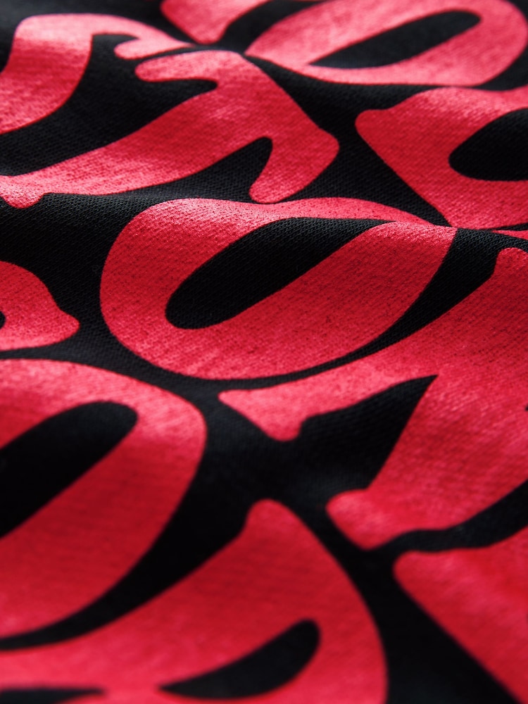 Black Rolling Stones License Graphic Crew Sweater - Image 9 of 9 Black Rolling Stones License Graphic Crew Sweater - Image 9 of 9