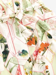 B by Ted Baker Ecru Floral Print Woven Robe - Image 9 of 10