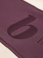 B by Ted Baker Burgundy Red Stripe Rugby Top - Image 5 of 5