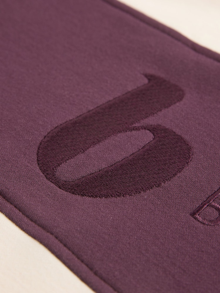 B by Ted Baker Burgundy Red Stripe Rugby Top - Image 5 of 5