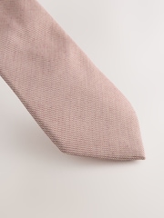 Neutral Tie and Pocket Square Set - Image 2 of 4