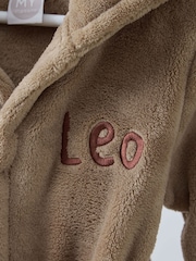 Personalised Lion Fleece Robe by My 1st Years - Image 2 of 4