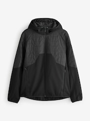 BOSS Black Wilder Hooded Hybrid Padded Jacket - Image 1 of 1