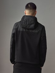 BOSS Black Wilder Hooded Hybrid Padded Jacket - Image 2 of 4