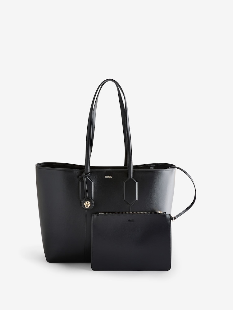 BOSS Black Liriel Detachable Pouch Tote Bag - Image 1 of 3