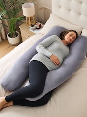 Silentnight Grey Pregnancy Body Support Pillow - Image 1 of 10