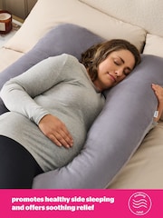 Silentnight Grey Pregnancy Body Support Pillow - Image 3 of 10