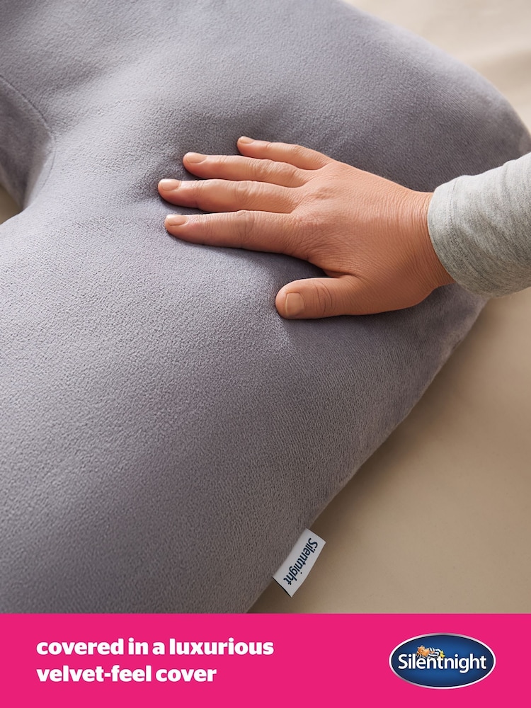 Silentnight Grey Pregnancy Body Support Pillow - Image 6 of 10