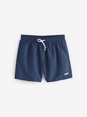 BOSS Navy Swim Shorts, Bag, Towel Beach Gift Set - Image 2 of 4