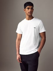 BOSS White Chest Logo 100% Cotton T-Shirt - Image 1 of 5