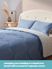 Silentnight Summer Breeze Seersucker Coverless Duvet And Pillow Set - Image 2 of 9