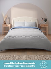 Silentnight Summer Breeze Seersucker Coverless Duvet And Pillow Set - Image 5 of 9
