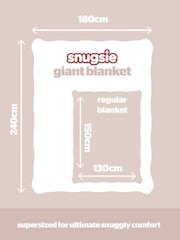 Silentnight Natural Snugsie Cable Knit 240 x 180cm Giant Blanket - Image 8 of 8