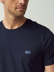 Azul escuro - Pacote de camisetas BOSS Regular Fit 3 - Imagem 3 de 5
