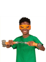 Teenage Mutant Ninja Turtles Mutation Build N Battle Michaelangelo's Weapons Toy - Image 2 of 4