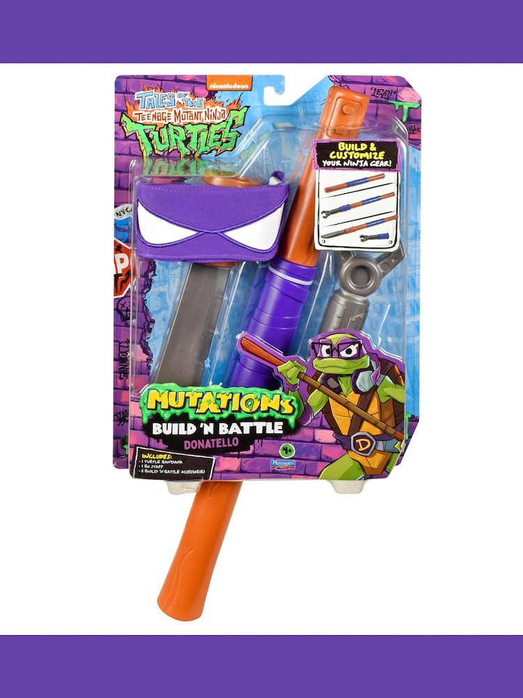 Teenage Mutant Ninja Turtles Mutation Build N Battle Donatello's Weapons Toy - Image 1 of 5
