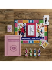 WS Games Pale Pink Mystery Vintage Bookshelf Board Game - Image 3 of 5