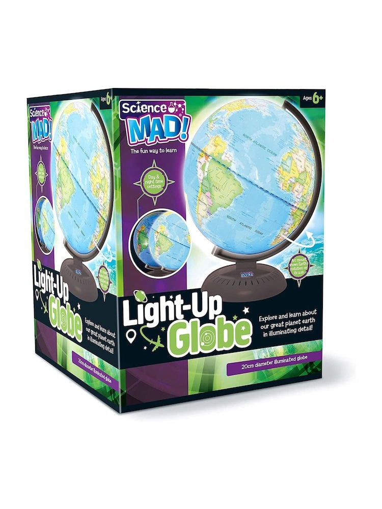 Trends UK Science Mad Light Up Globe - Image 1 of 3